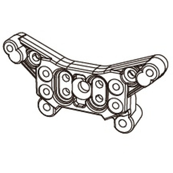 MJX Dämpferbrücke hinten