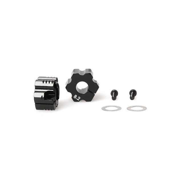 PR Racing Wheel Hex -12mm x8.2mm (2pcs)