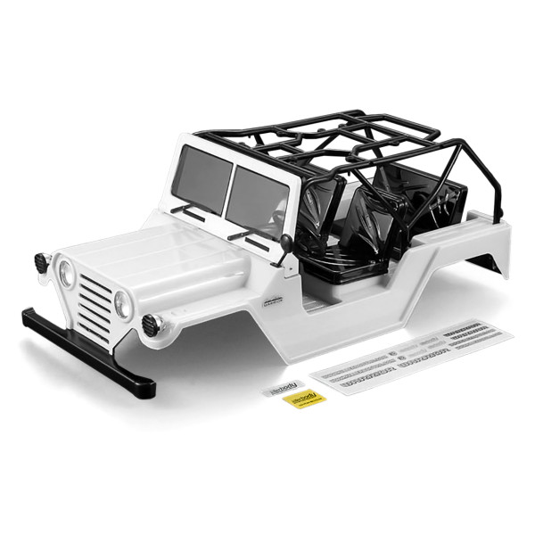 Killerbody Warrior Crawler Karosserie Weiß RTU