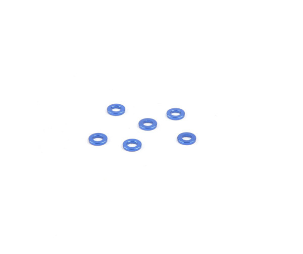 Axial 1x6mm Distanzstück - Blau (6Stk.)