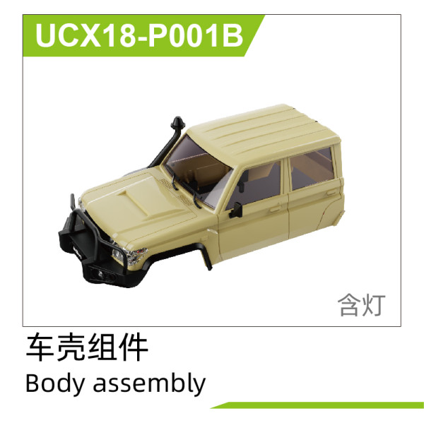 UDI R/C Body assemblywith light
