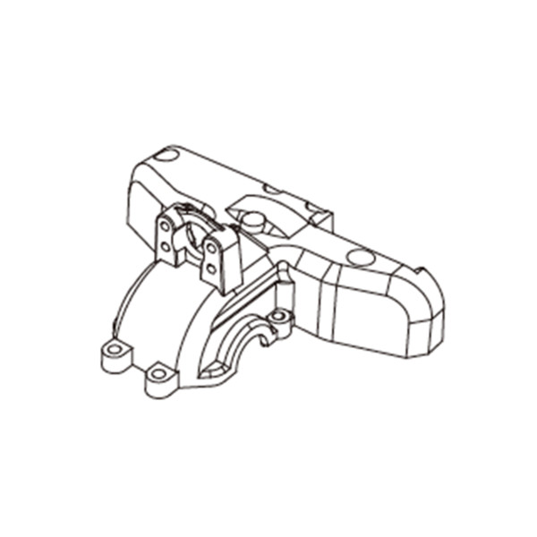 Hintere Getriebeabdeckung