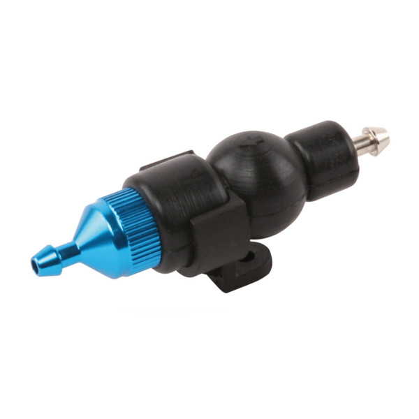 Robitronic Treibstoffilter mit Pumpventil Blau
