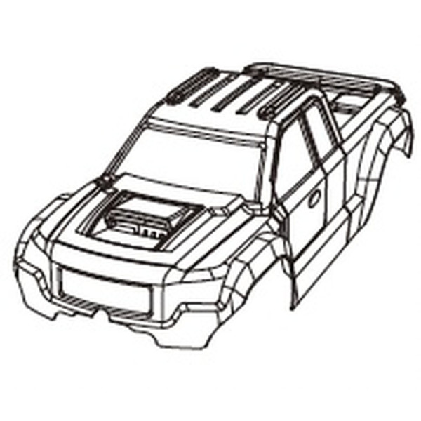 MJX Karosserie Monster Truck