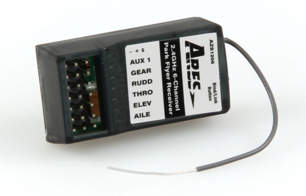 Ares 6-Channel Park Flyer Receiver: Gamma 370