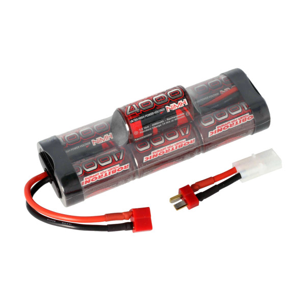 Robitronic NiMH Akku 4000mAh 8,4V Hump Pack T-Stecker & Tamiya