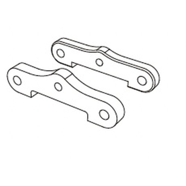MJX Querlenkerhalter Vorne und Hinten