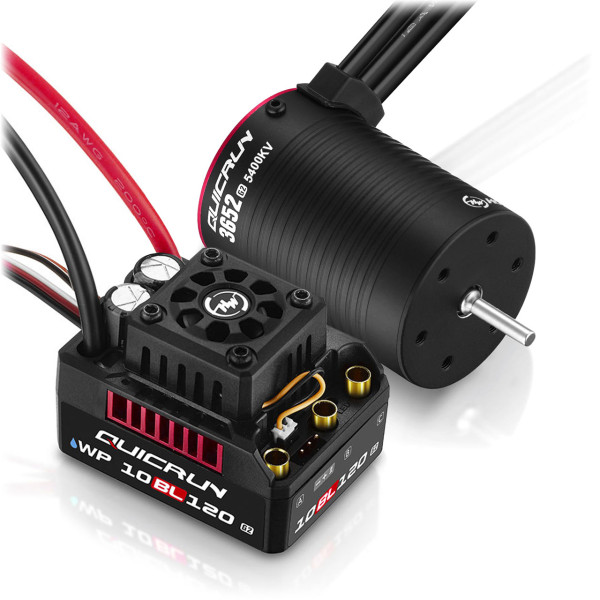 Hobbywing Combo WP10BL120G2 3652SL-5400kV-G2 Sensorless