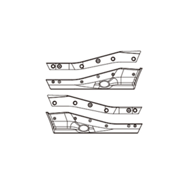 Linke & rechte Seitenschutzbleche