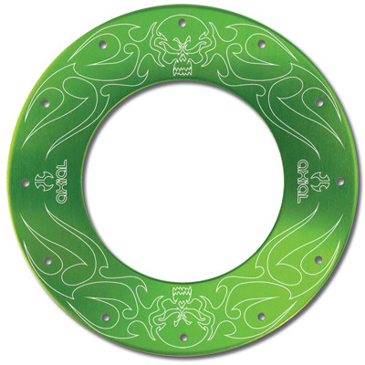 Axial Skulls Beadlock Ring (Green) (2pcs.)