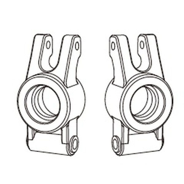 MJX Radträger hinten