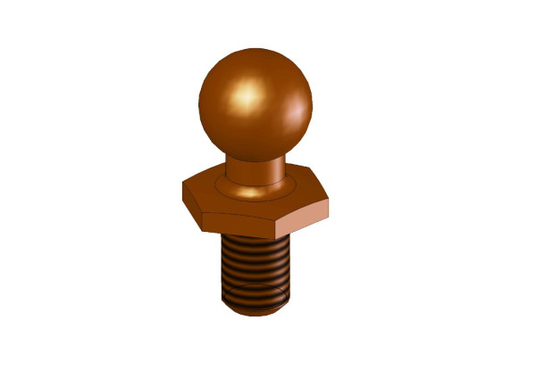 KM Ball Stud 4.8mm (4 pcs.)