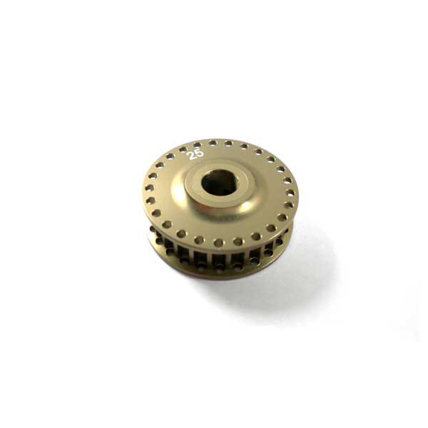 KM Aluminium Pulley 25T (side front)