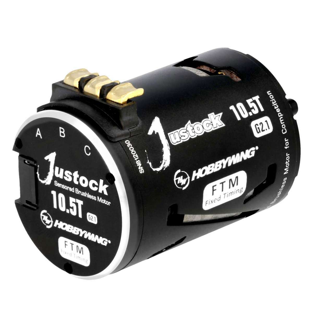 Hobbywing Xerun Justock Combo G3S mit 10.5 Turn 4000kV für 1:10 Stock,