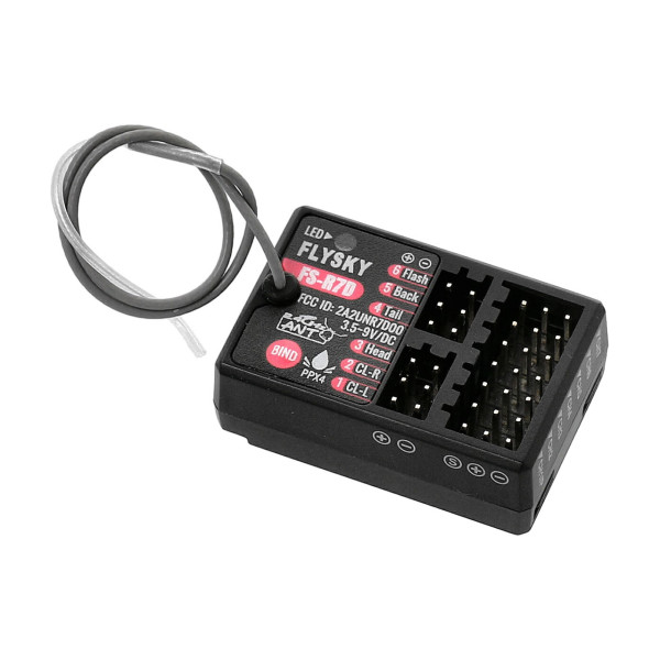 Flysky R7D ANT Empfänger mit LED Kontroller 7 Kanal