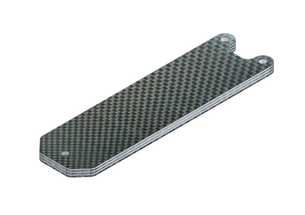 KM 2.5mm Karbon Vordere Chassis Platte