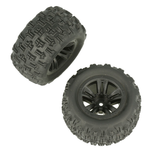 Maniac wheel and tire 2 pcs