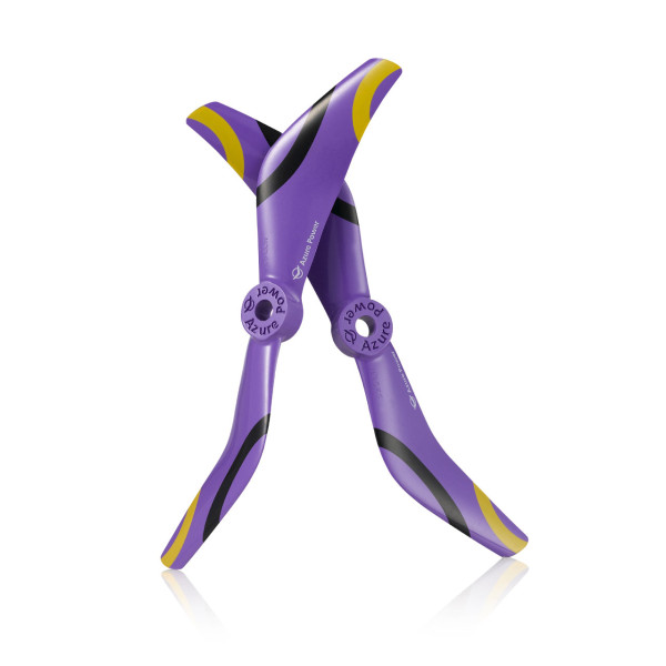 Azure 5050 Dual-Blade Purple 5.0" 5" Pitch