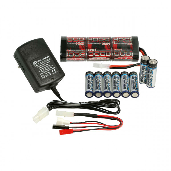 Elektro Starter Kit (Peaklader, Stickpack, Senderbatterie)