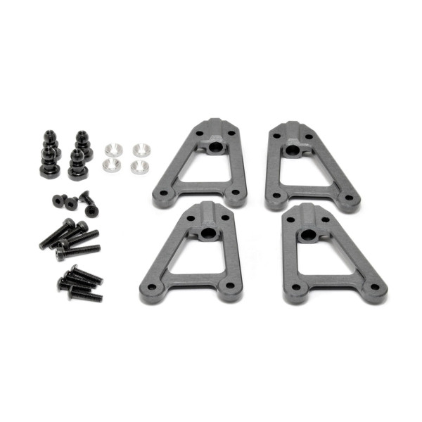 HoBao CNC Alu. Shock Tower (L & R), 4 Pcs