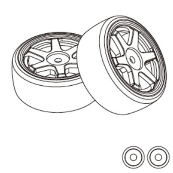 MJX Reifen Drift (2 Stück )