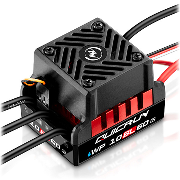 QuicRun WP10BL60 G2 Brushless Regler 60A 2-3s für 1:10