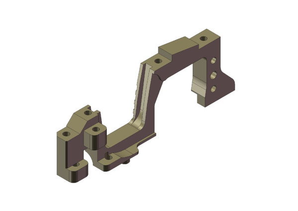 KM Aluminium Front Lower BulkHead Right