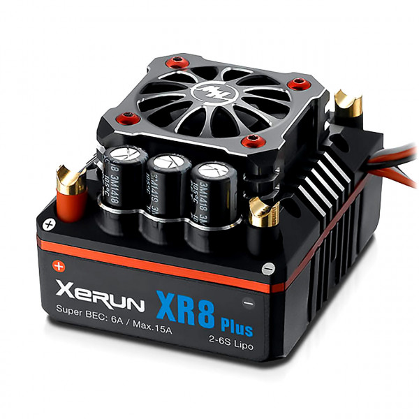Xerun XR8 Plus Brushless Regler 150A, 2-6s LiPo, BEC 6A