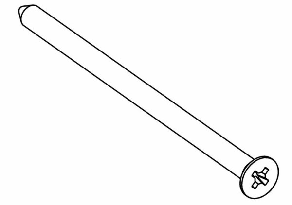 MCD Racing Senkkopf PZ2 Schneidschraube 4x70 mm