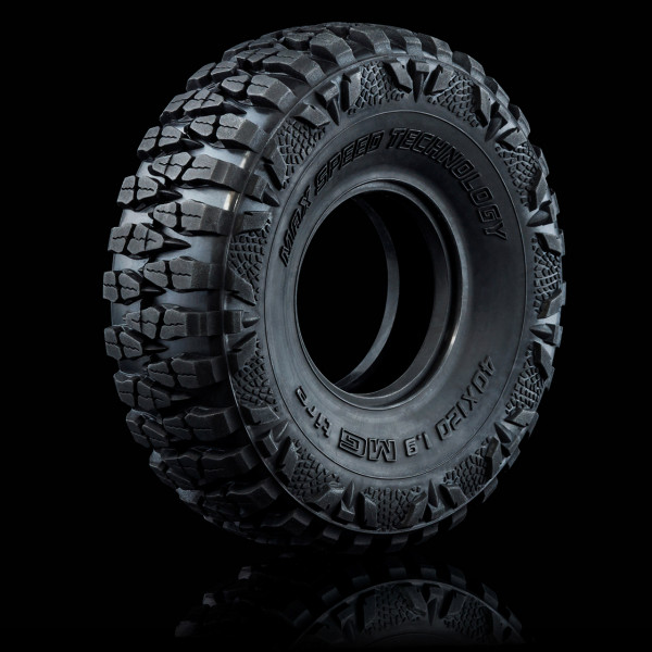 MG Crawler tire 40X120-1.9" (soft-30°) (2) (2 Stück)