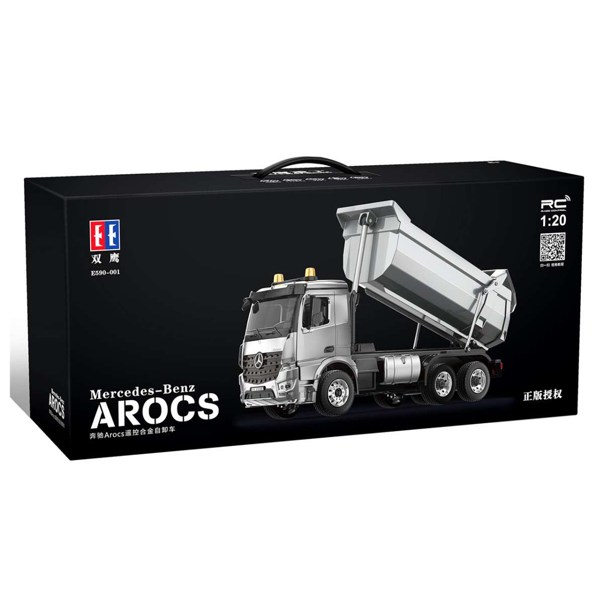 Double E Mercedes-Benz Arocs RC-Dump Truck Maßstab 1:20 RTR