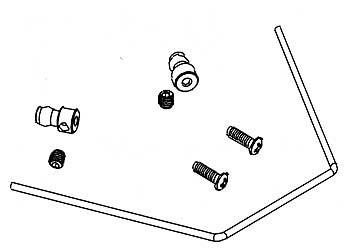 Robitronic Stabilisator Set Hinten NTC