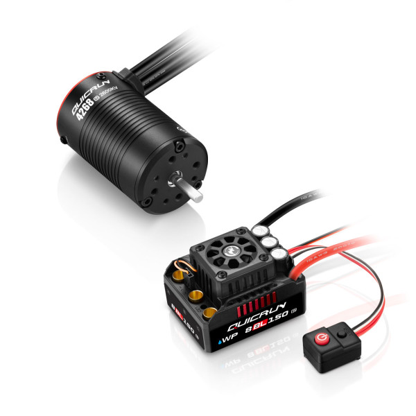 Hobbywing Combo WP8BL150 G2 4268SL 2600kV G2 Sensorless