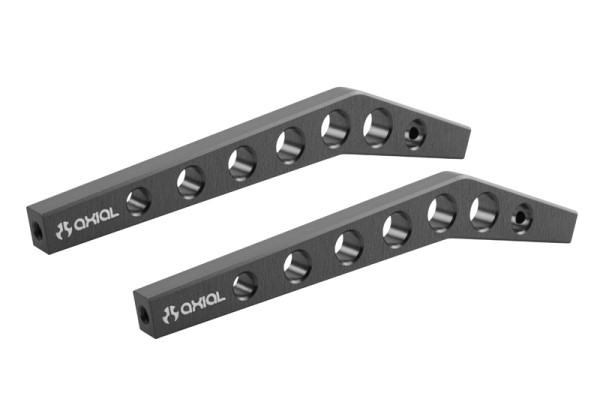 Axial Machined Hi-Clearance Links - Grey (2pcs)