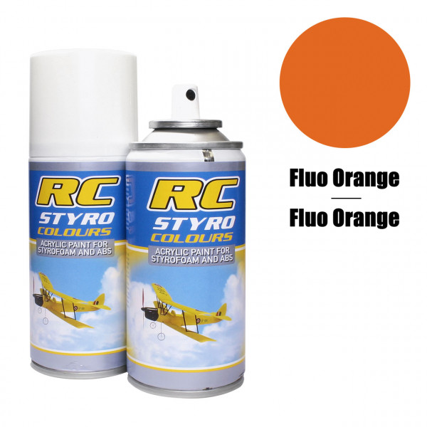 Styro Farbe Fluo Orange 150ml