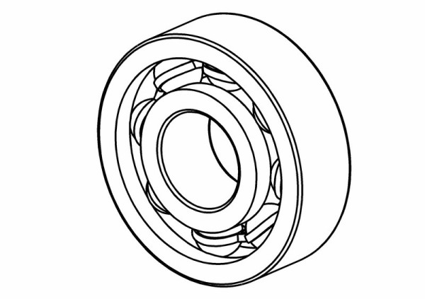 MCD Racing Kugellager 687 2RS (7x14x5) / Servo Saver