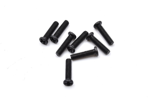 Modster Linsenkopfschrauben M2.5x10mm Mini Cito/Dasher 8 Stück