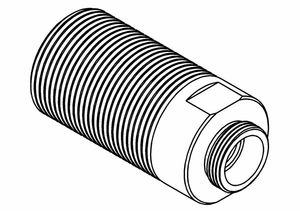 MCD Racing Stoßdämpfergehäuse Plastik für XS5