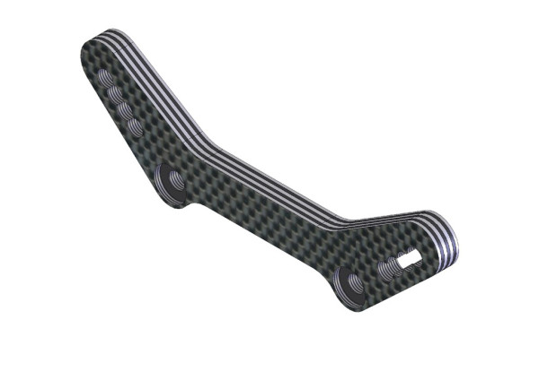 KM 3mm Front Carbon Shock Tower