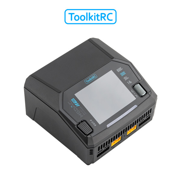 ToolkitRC M6DAC Pro LiPo 1-6S 16A 2 Kanal Ladegerät AC/DC