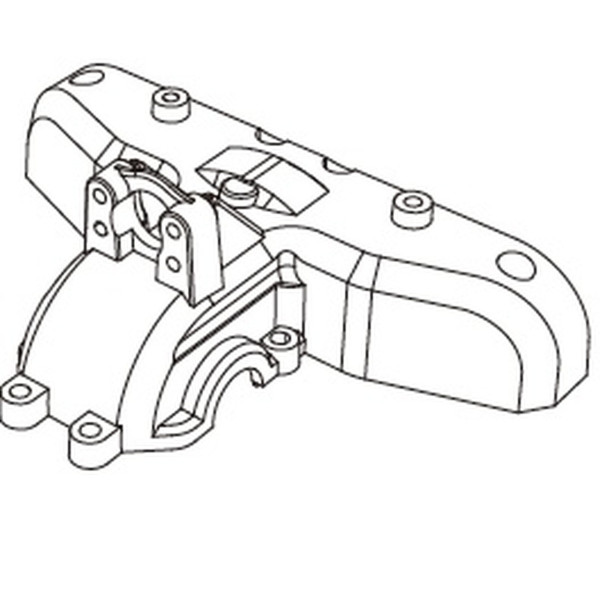 MJX Upper Rear Gear Cover