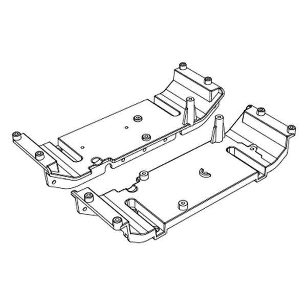 MJX Central axle mount