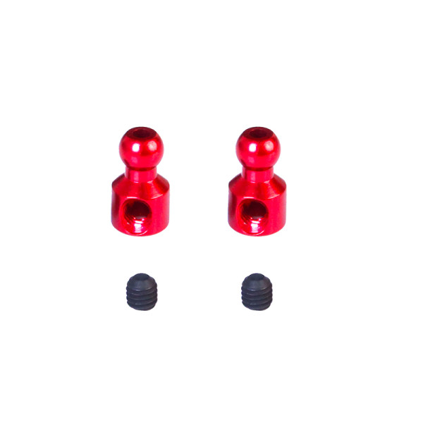 LC Racing Ball End Alu 4.3mm 2pcs