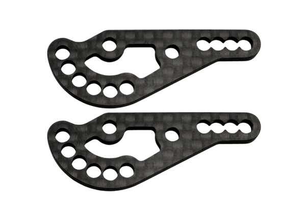 Axial XR10 Carbon Fiber Shock Mounts (2pcs)