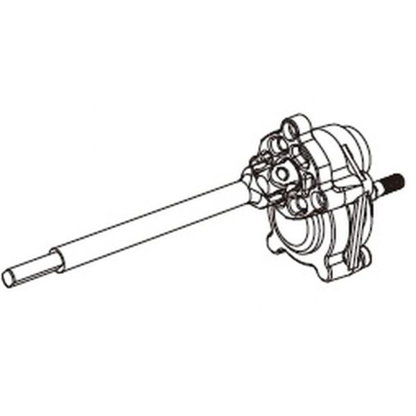 MJX Complete rear left steering knuckle