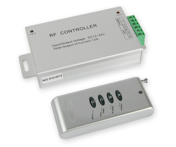 V-TAC Radio Controller 12A with Remote Control 4 Buttons
