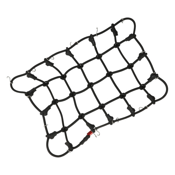 Robitronic Luggage net with hooks Black (190mm x 120mm)