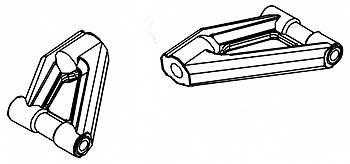 Robitronic Vordere Obere Schwinge L/R ETC