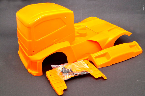 HoBao Hyper EPX Semi Truck Karosserie Gelb