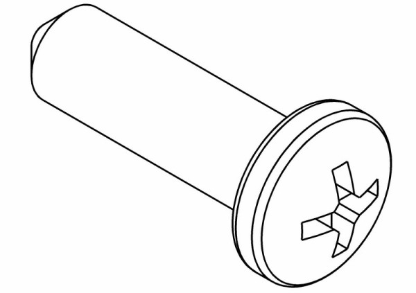 MCD Racing Rundkopf PH1 Schneidschraube 3x9 mm